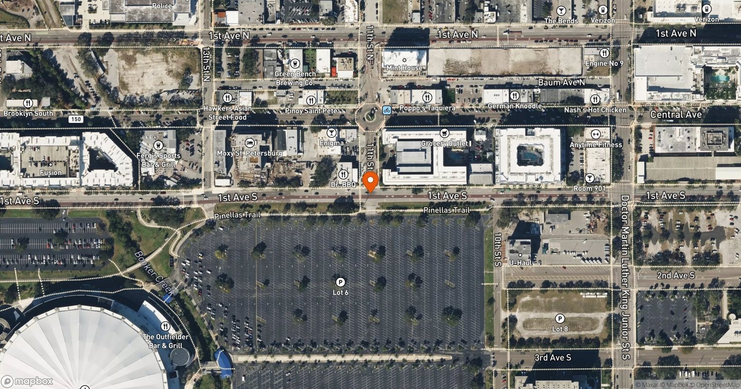 Site of EDGE Collective II at 11th Street South and 1st Avenue South, St. Petersburg, FL 33705