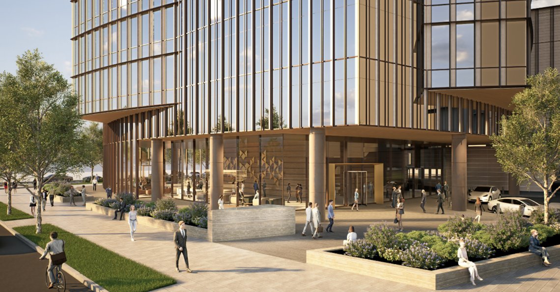 Visuals, details revealed for two-tower Peachtree Road ...