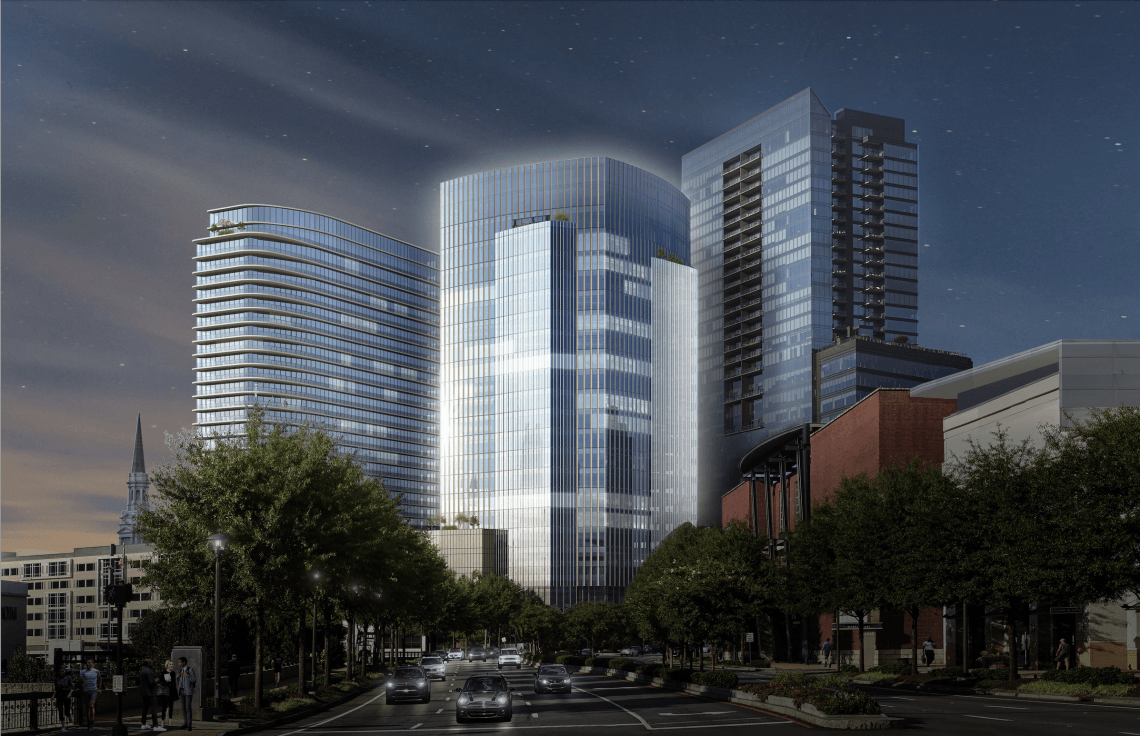 Visuals, details revealed for two-tower Peachtree Road development ...
