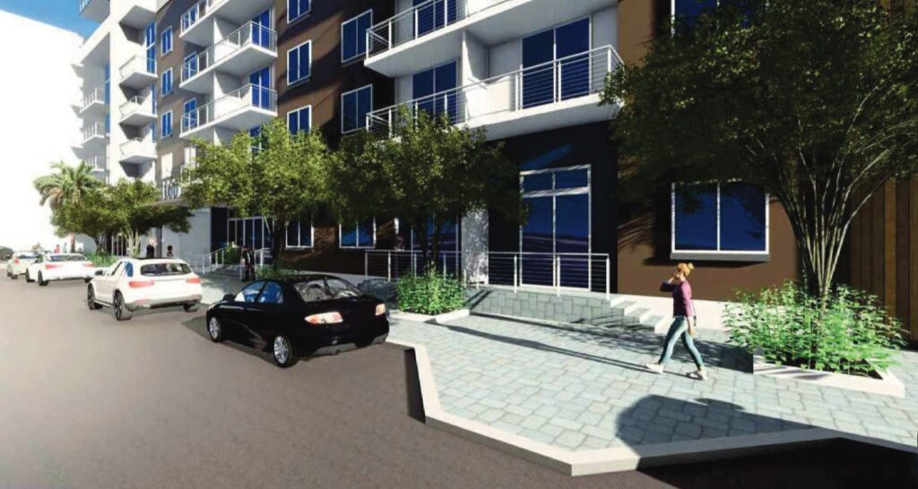 Gallery in the Grove', a Mixed-Income Building Proposed in ...
