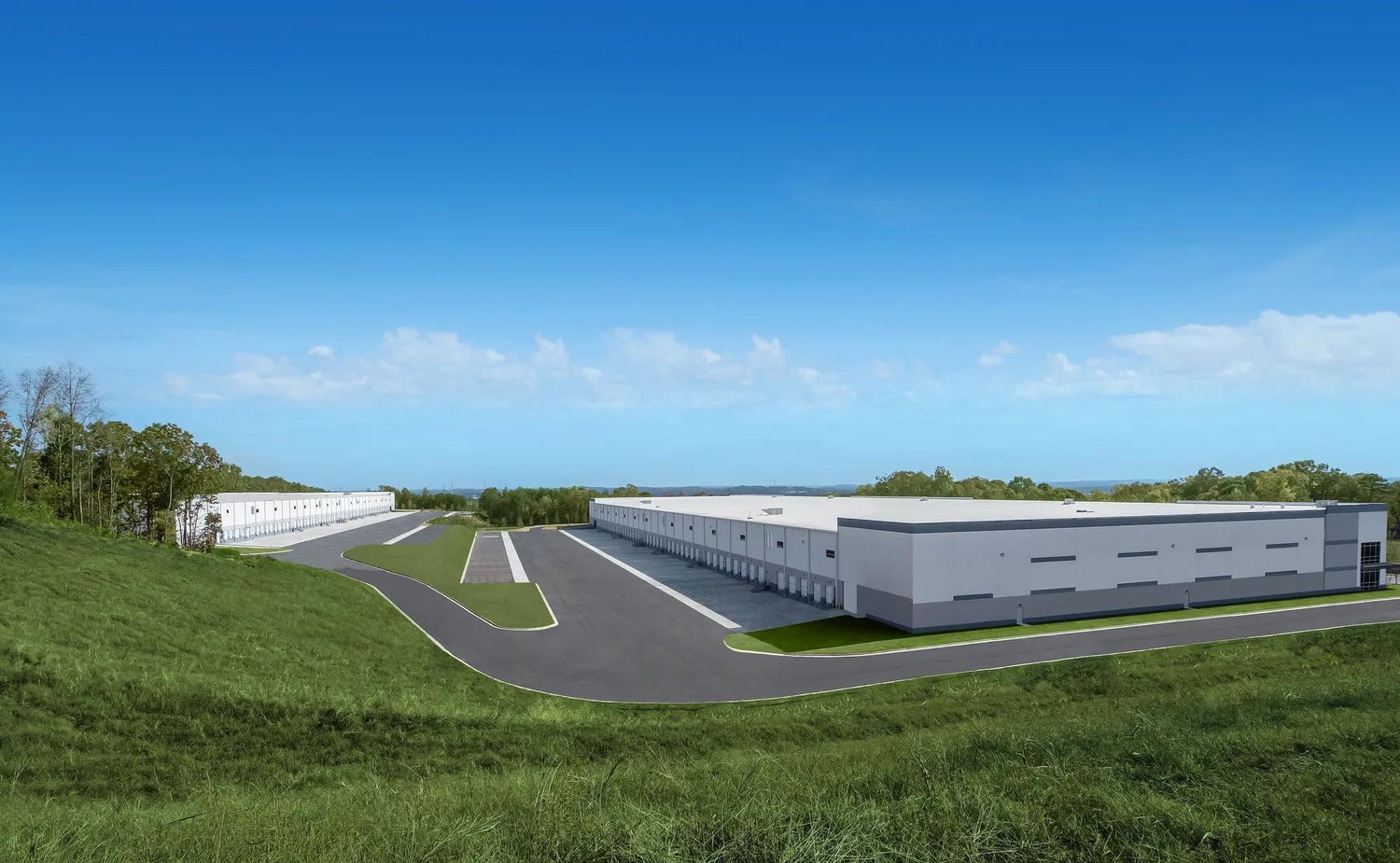 Rendering of White Oak Logistics Center in Austell, Georgia