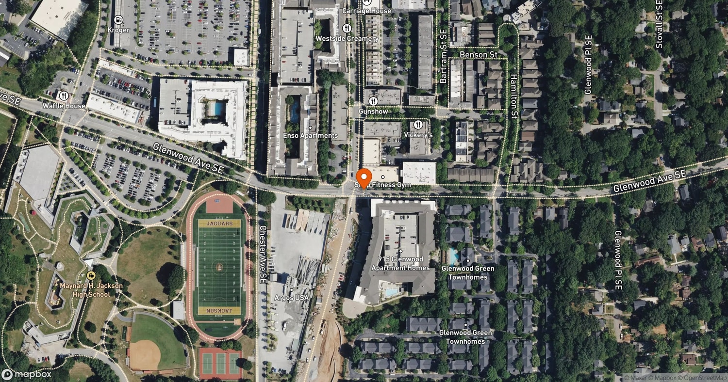 Site of Atlanta BeltLine Southeast Trail — Southside Trail Segments 4 & 5 at 905 Glenwood Ave SE, Atlanta, Georgia 30316