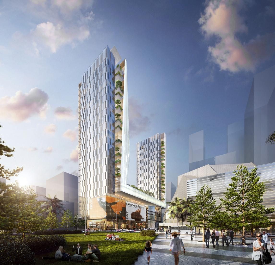 Renderings Revealed For S-Shaped 649-Foot-Tall Tower In Miami Designed By Rafael Viñoly Architects - Florida YIMBY