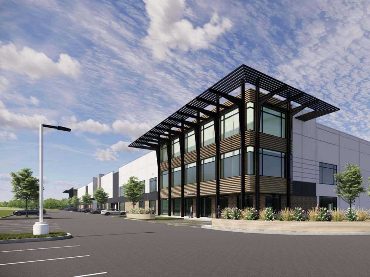 Rendering of the proposed 786,000-square-foot industrial project in Cedar Park