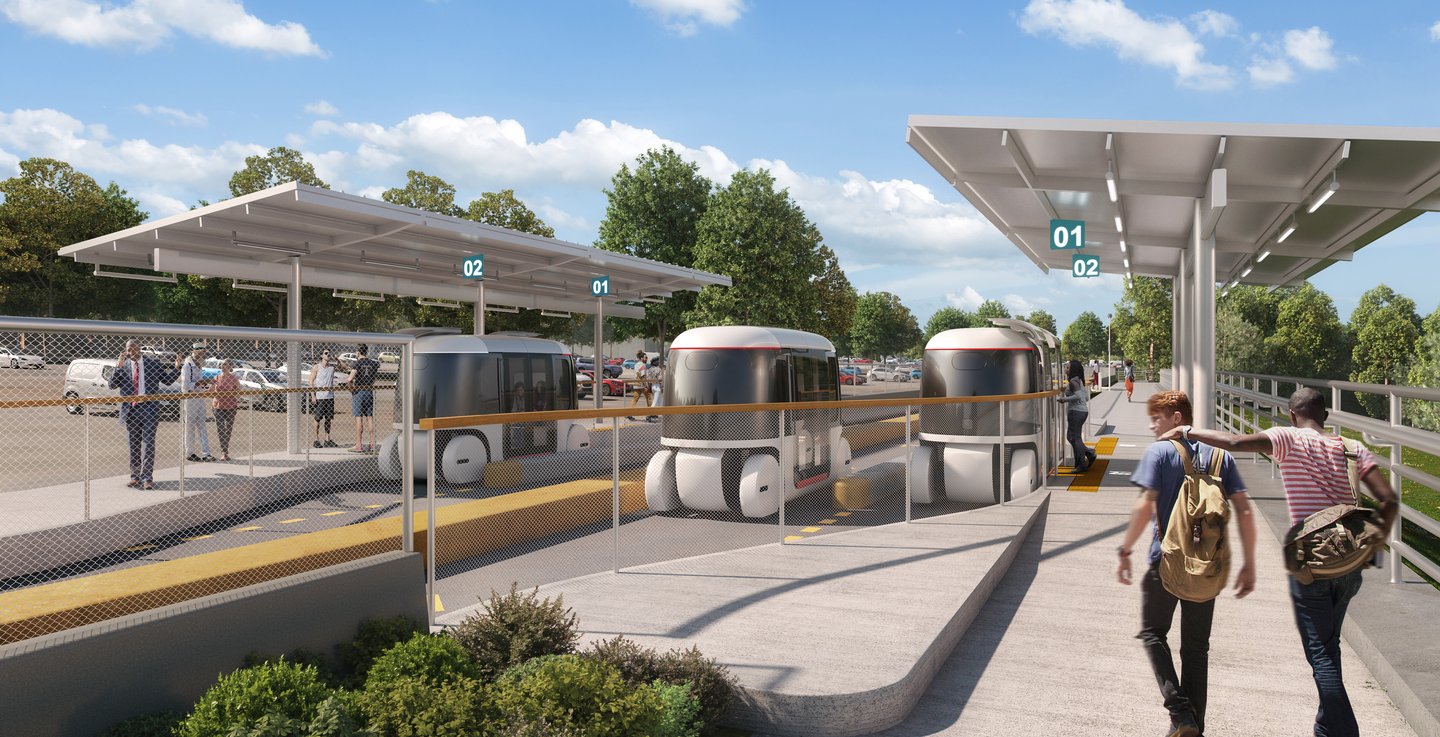 Self-driving transit pods to debut near Atlanta's Hartsfield ...
