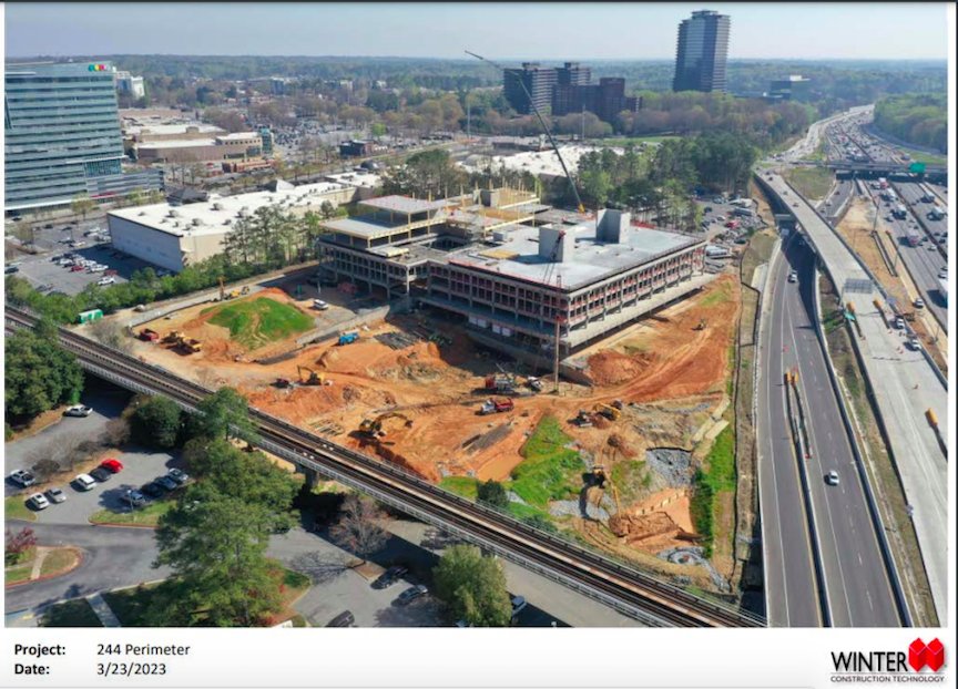 Images: Where modernist redo Campus 244 stands now | Urbanize Atlanta