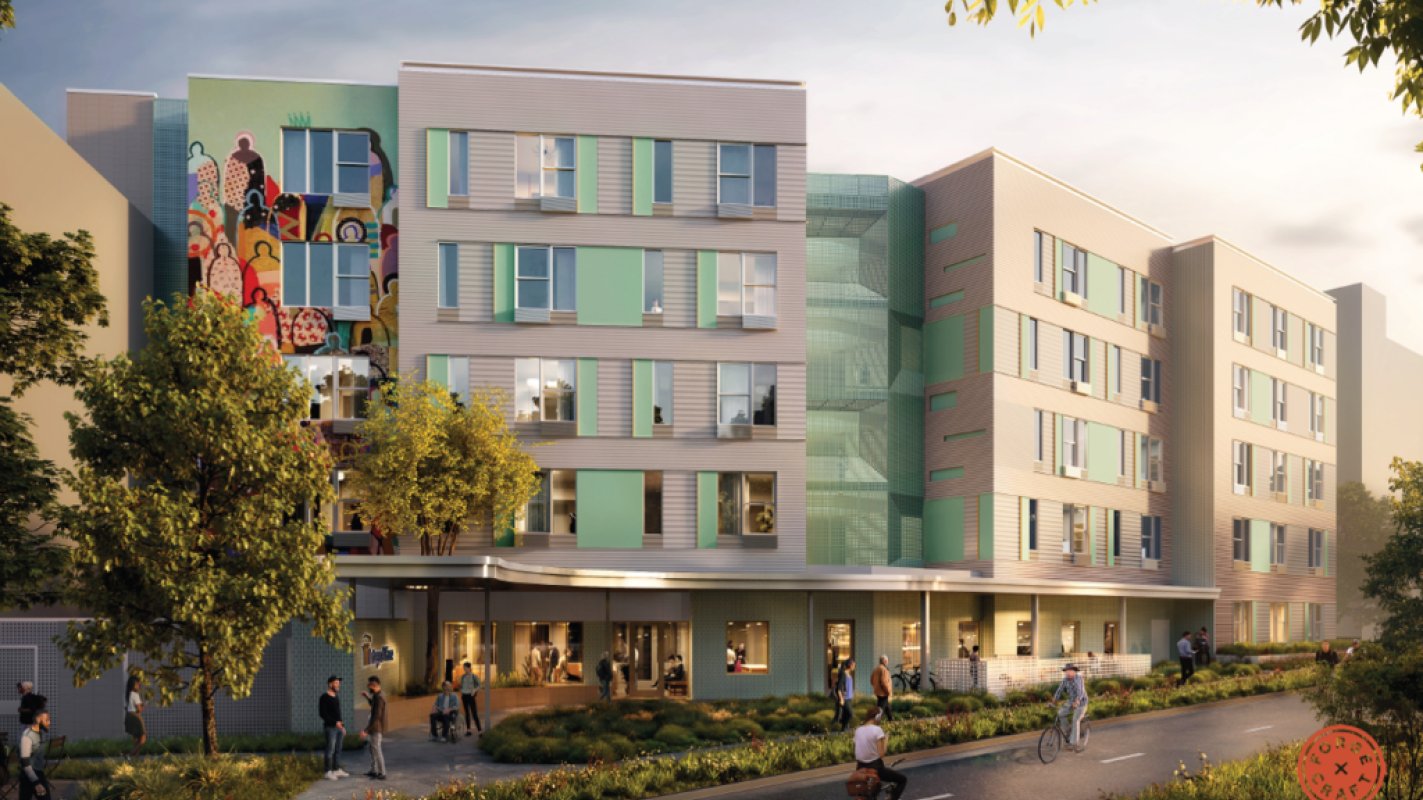 Rendering of Seabrook Square II at 2210 Pershing Drive in East Austin