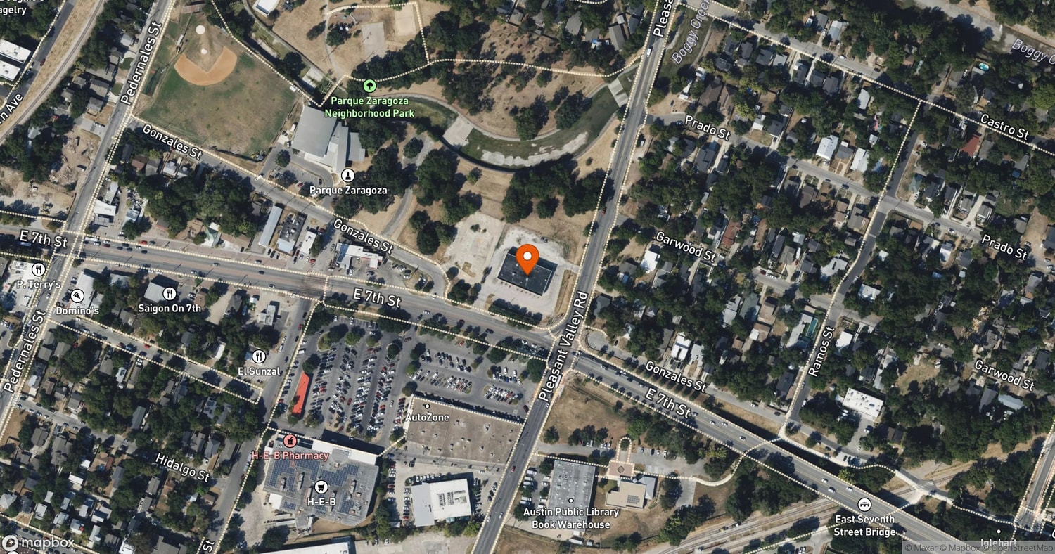 Site of The Martin at 2730 E. 7th St, Austin, TX 78702