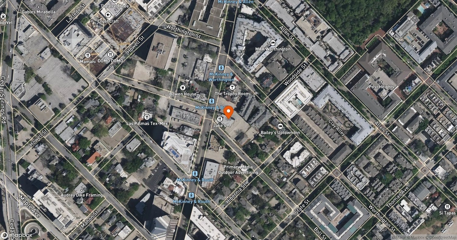 Site of Lucille at 2700 McKinney Ave., Dallas, TX 75204