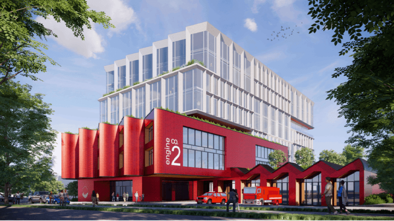 Nashville Fire Department Gets New HQ & Fire Station In Downtown ...