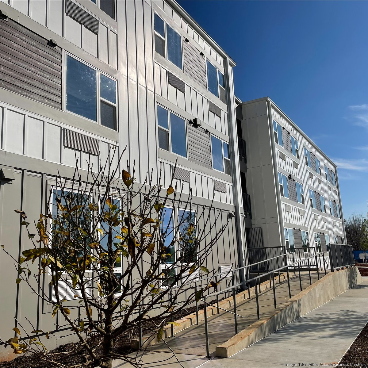 Waterworks Village rapid housing debuts in Berkeley Park - Atlanta ...