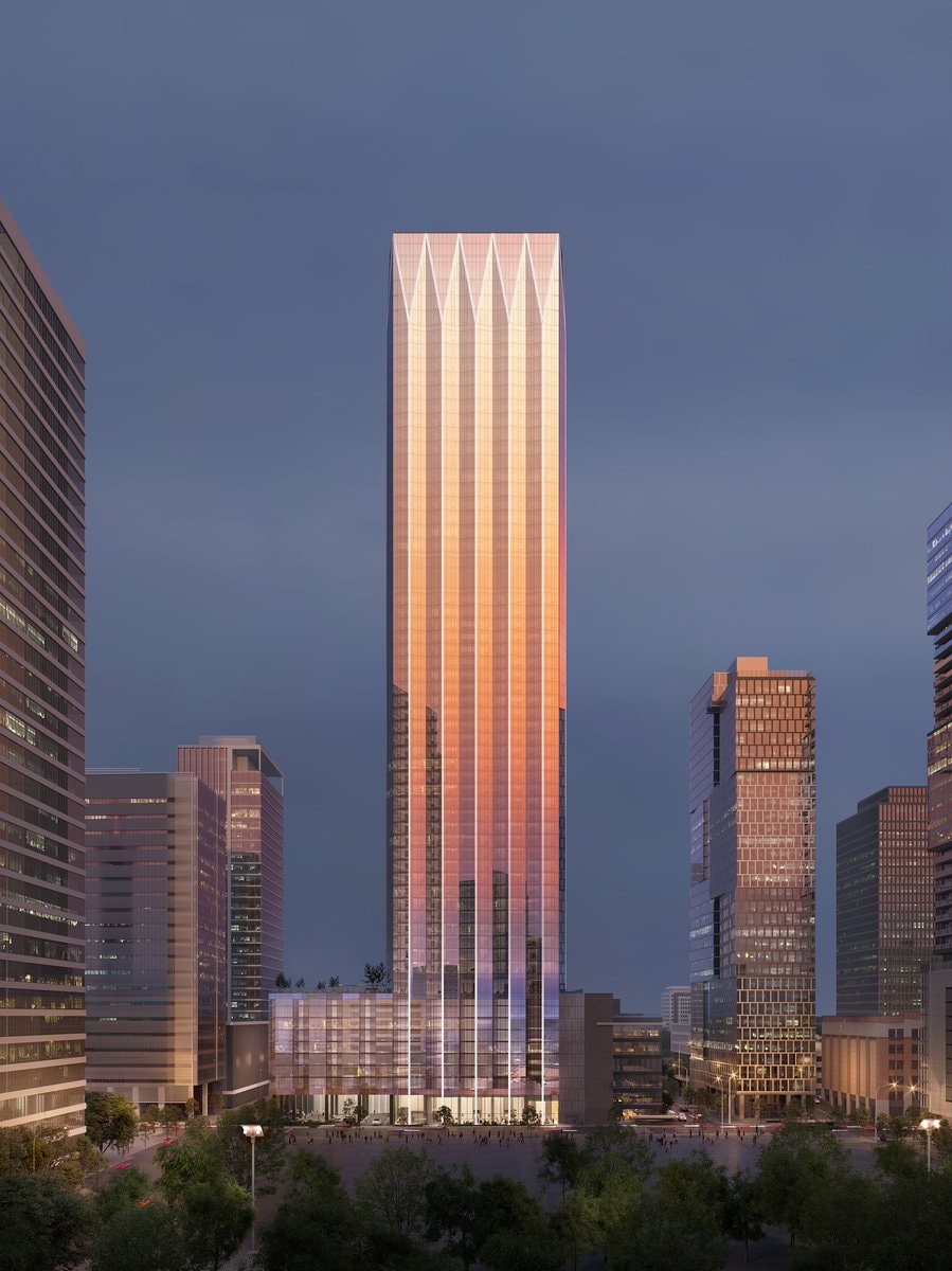 Goettsch Partners Unveils New Renderings for Nashville's Tallest Tower