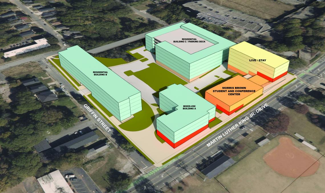 Multifaceted project near HBCUs, The Benz comes into sharper focus | Urbanize Atlanta
