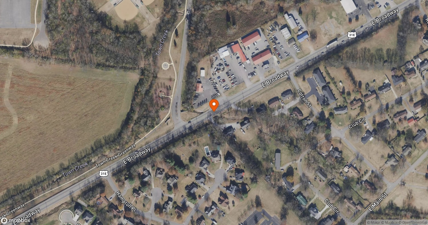 Site of The Statesman at Nashville Pike near State Route 386, Gallatin, TN