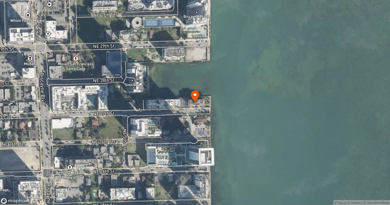 Site of OKO Lilli Tower at 717 NE 27th St, Miami, FL
