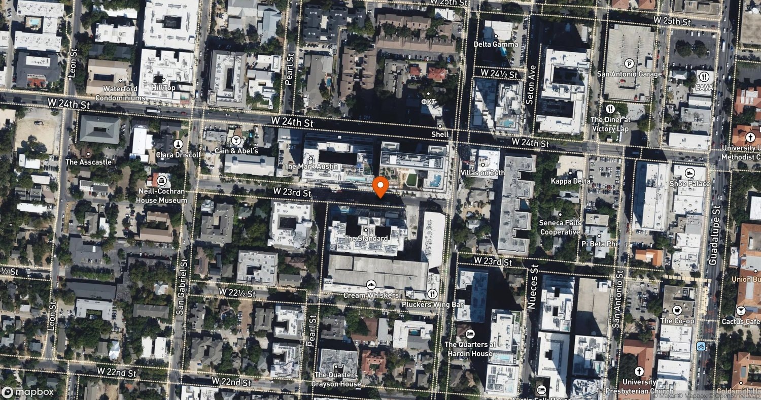 Site of Villas 23SA at 408 W. 23rd St., Austin, TX 78705