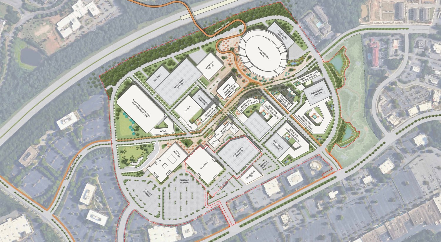 Developer seeks to rezone North Point Mall for potential NHL ...