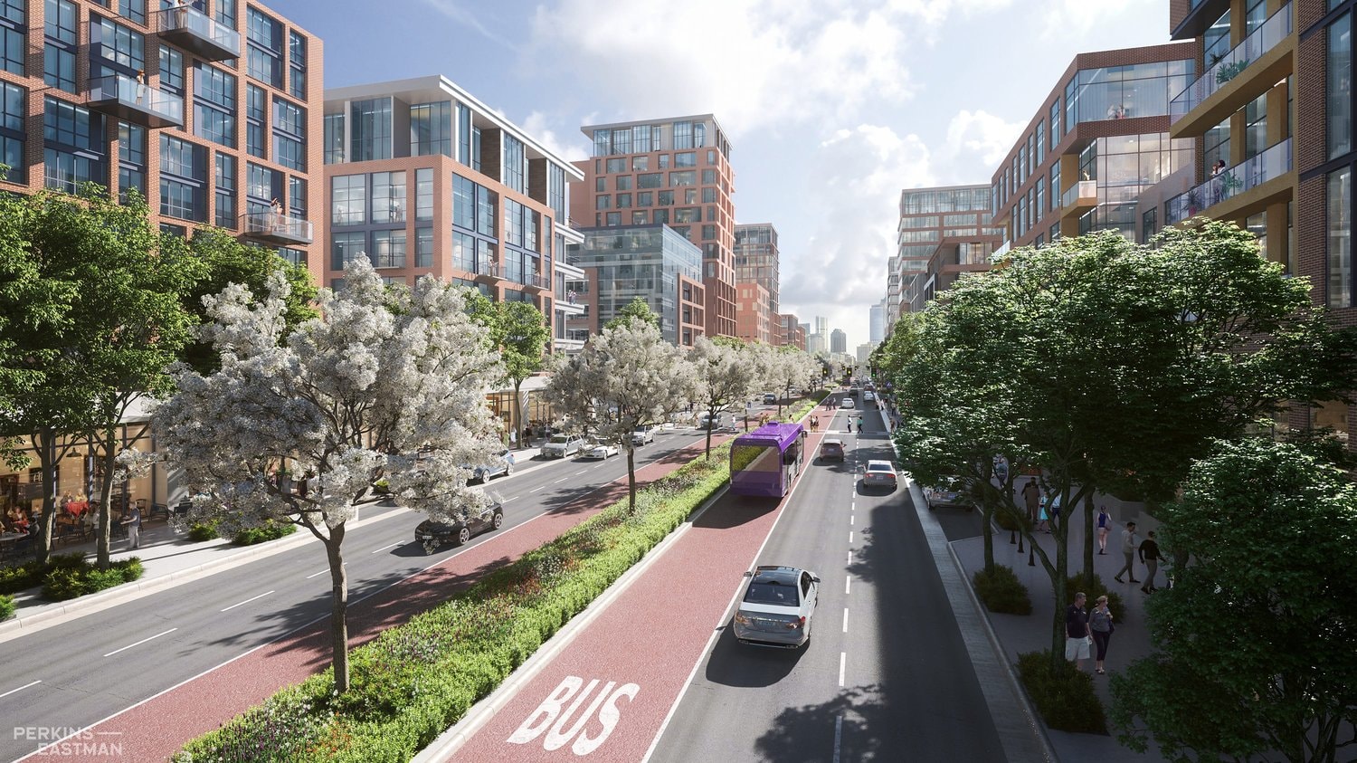 New renderings: Proposal for Nashville's East Bank neighborhood