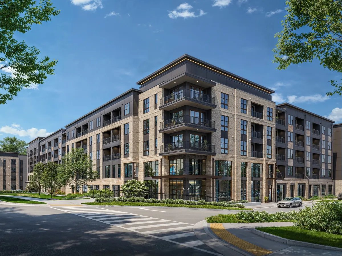 Rendering of Caldwell, a multifamily development at 35 Glenlake Parkway NE in Sandy Springs