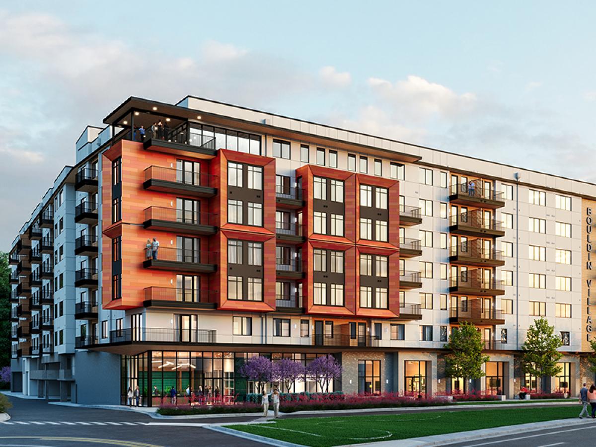 First 8-story podium building headed to South Lamar ...