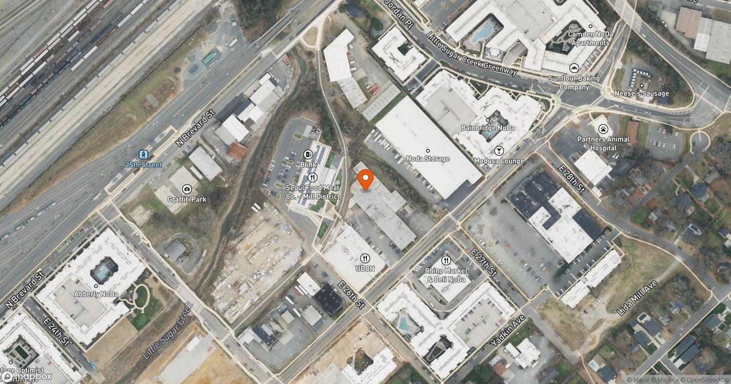 Site of Mira at 2323 N. Davidson St., Charlotte, NC