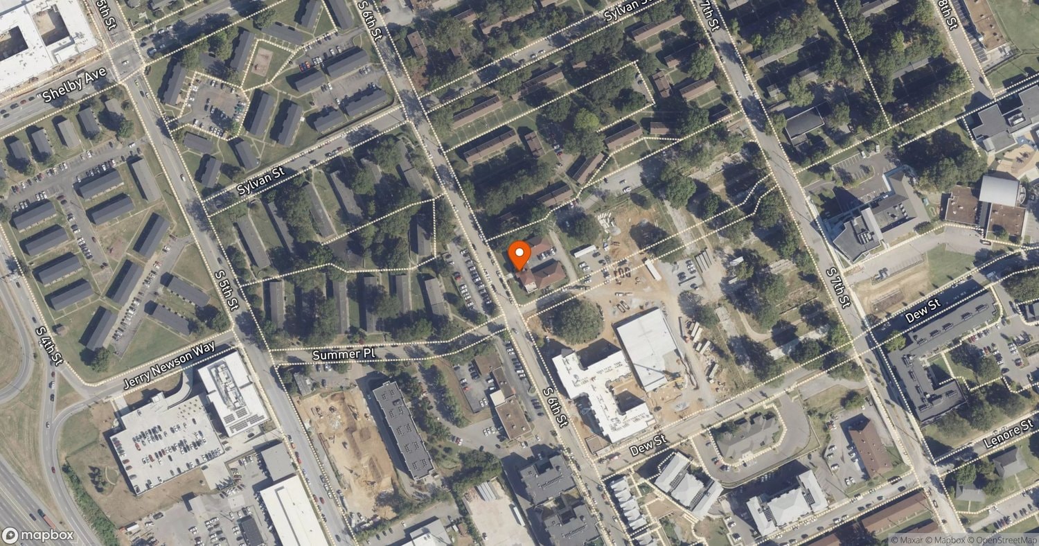 Site of MDHA TIF and Affordable Housing Pipeline at 701 S. Sixth St., Nashville, TN