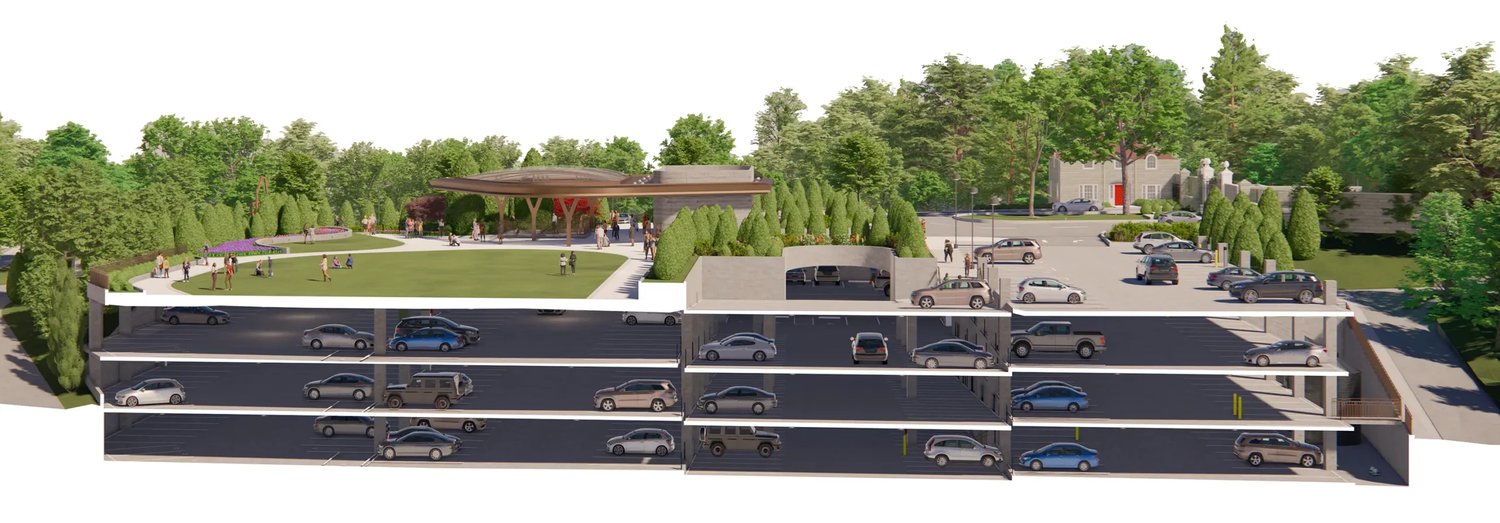 Parking Pavilion - Cheekwood