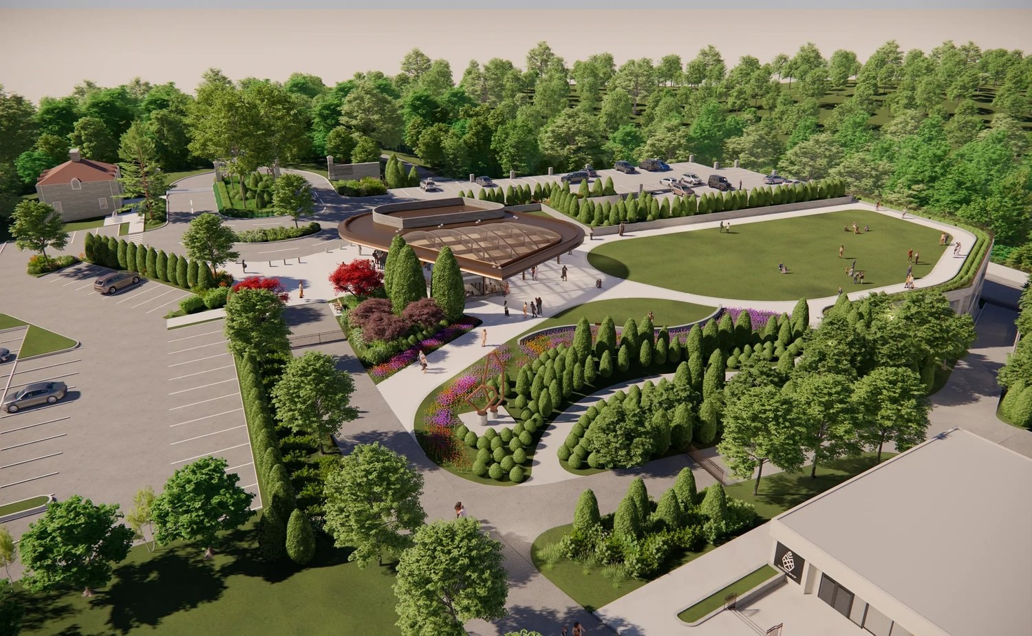 Parking Pavilion - Cheekwood