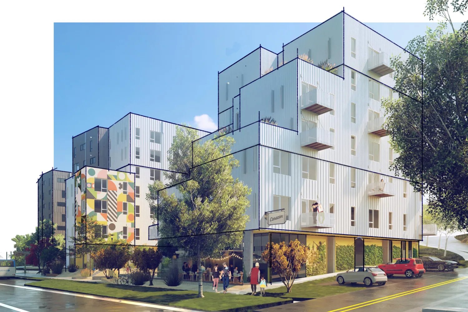 The Opaline at Artist HIll | David Baker Architects