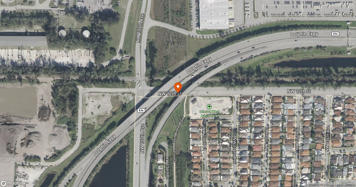 Site of West Miami-Dade Self-Storage & Retail at 13750 NW 12th Street, Miami-Dade, FL