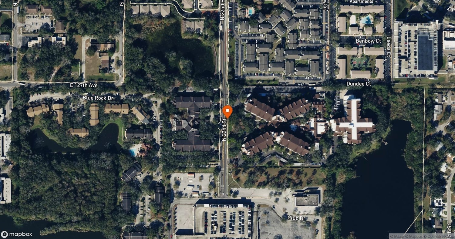 Site of Villas at Unisen Redevelopment at 12401 North 22nd Street, Tampa, FL 33612