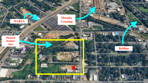 1313 and 1215 Sylvan Road | Urbanize Atlanta