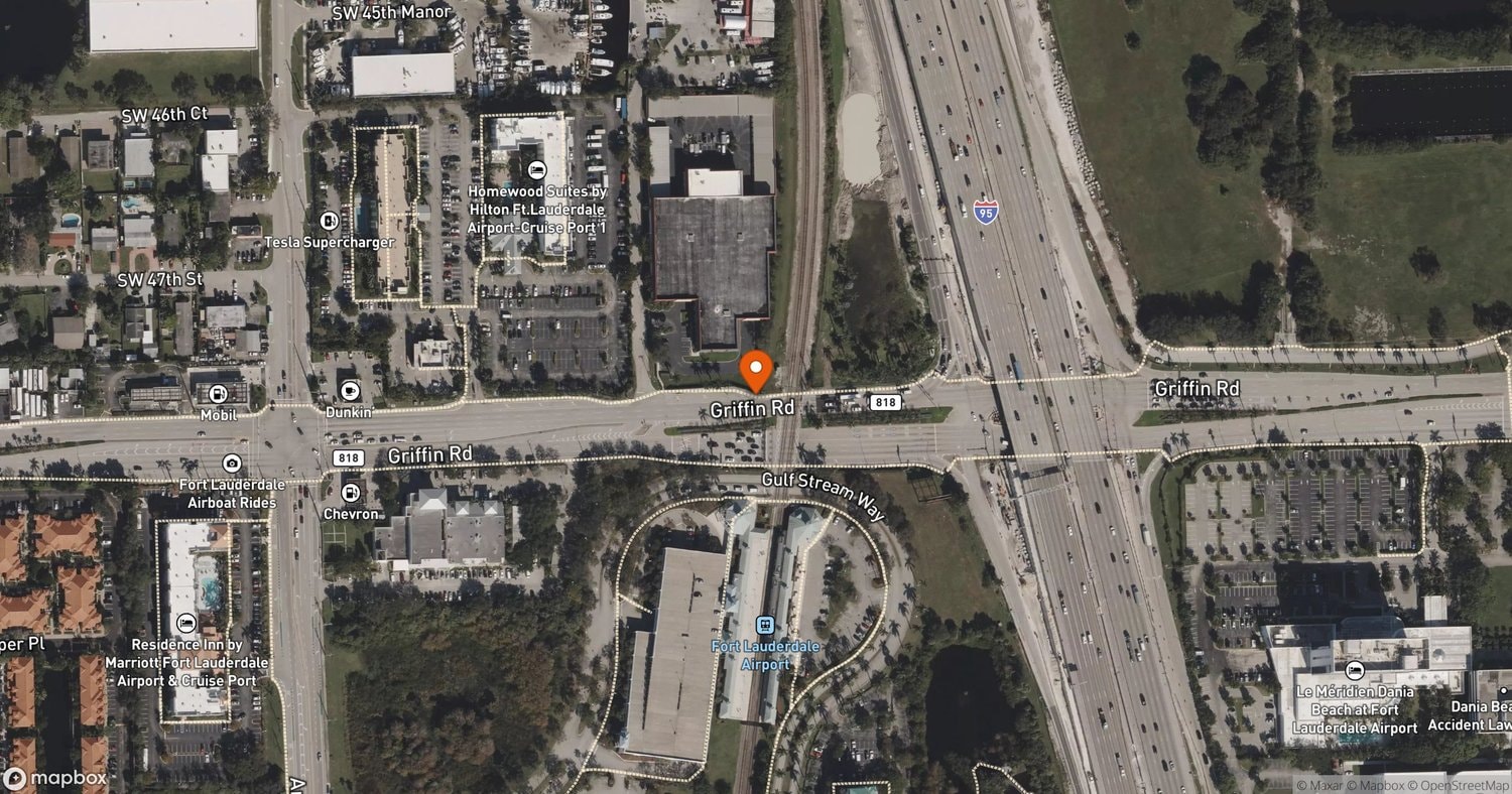 Site of Office Center of the Americas (OCOTA) at 1805 and 1815 Griffin Road, Dania Beach, FL 33004
