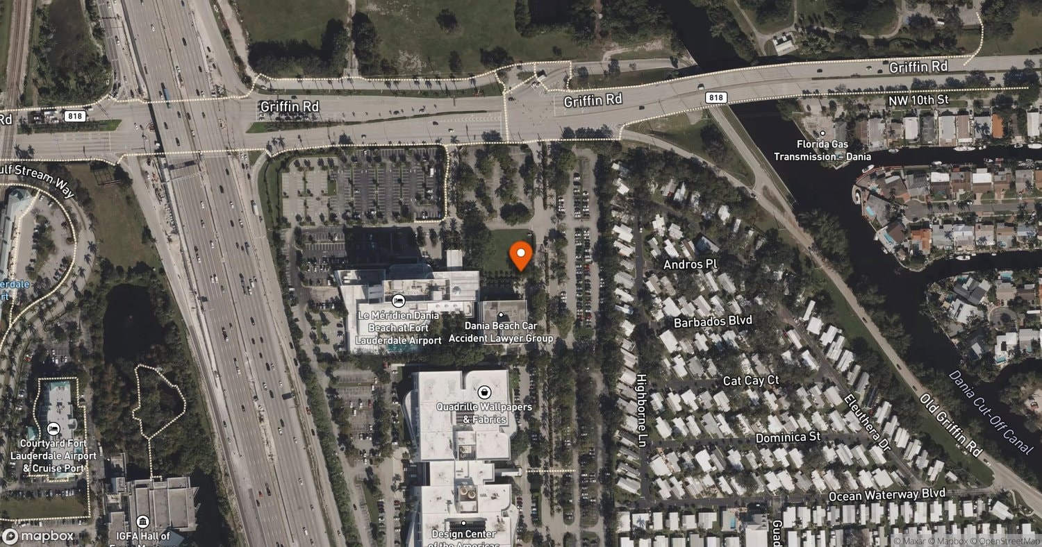 Site of Office Center of the Americas (OCOTA) at 1805 and 1815 Griffin Road, Dania Beach, FL 33004