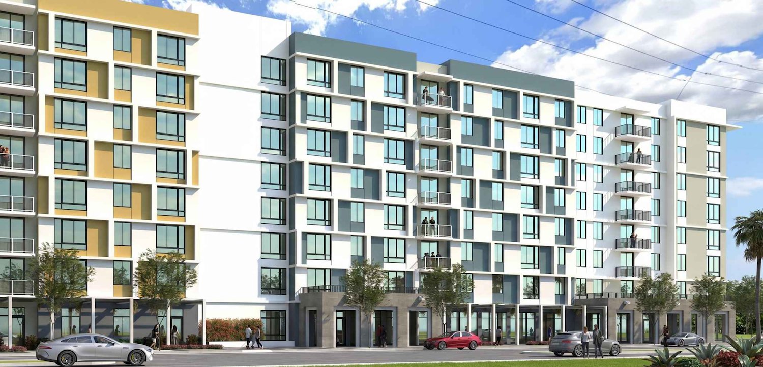 220-Unit Aura Living Apartments Proposed in Leisure City Area of South Miami-Dade County - Florida YIMBY