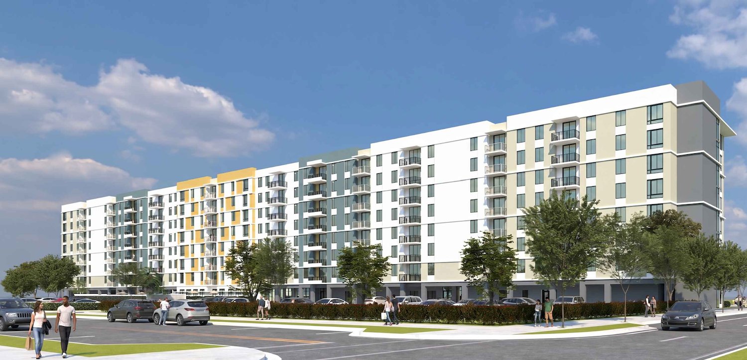 220-Unit Aura Living Apartments Proposed in Leisure City Area of South Miami-Dade County - Florida YIMBY
