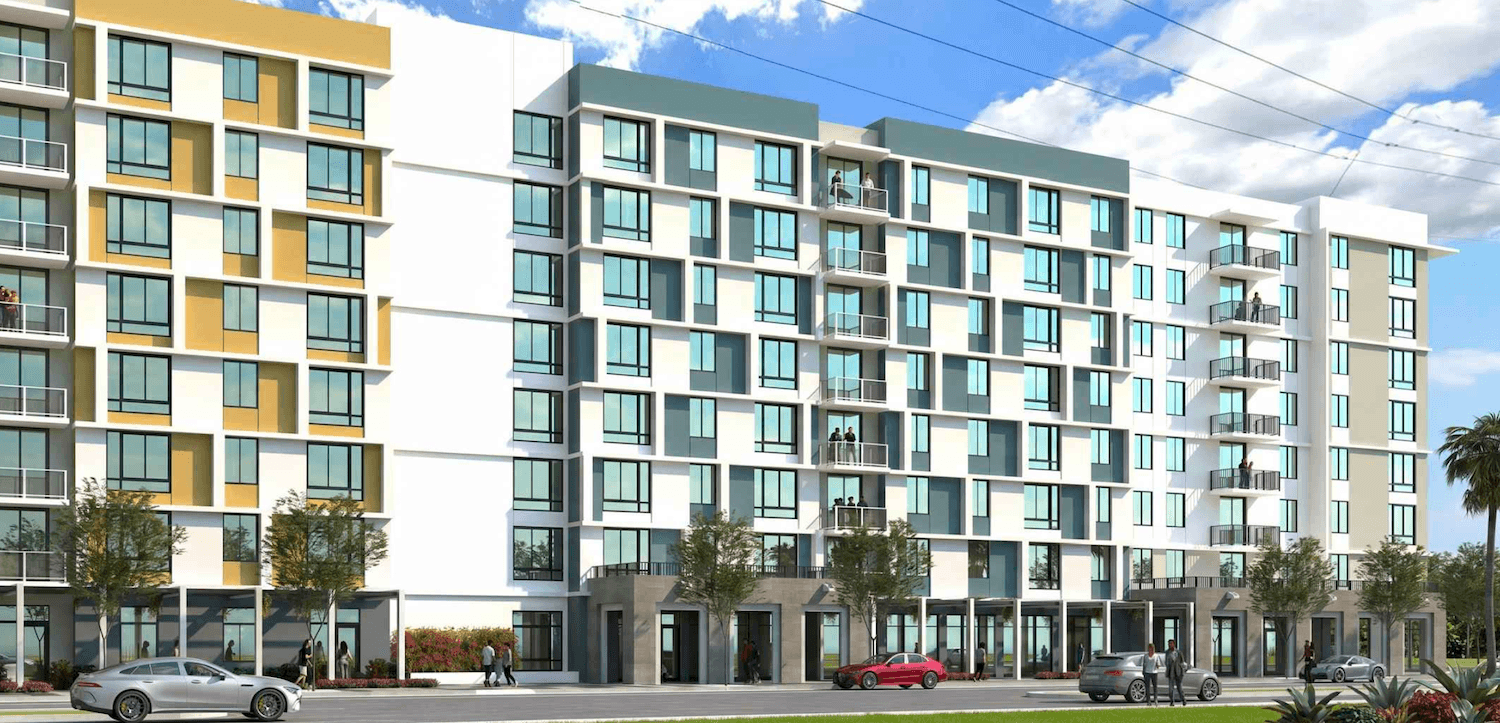 220-Unit Aura Living Apartments Proposed in Leisure City Area of South Miami-Dade County - Florida YIMBY
