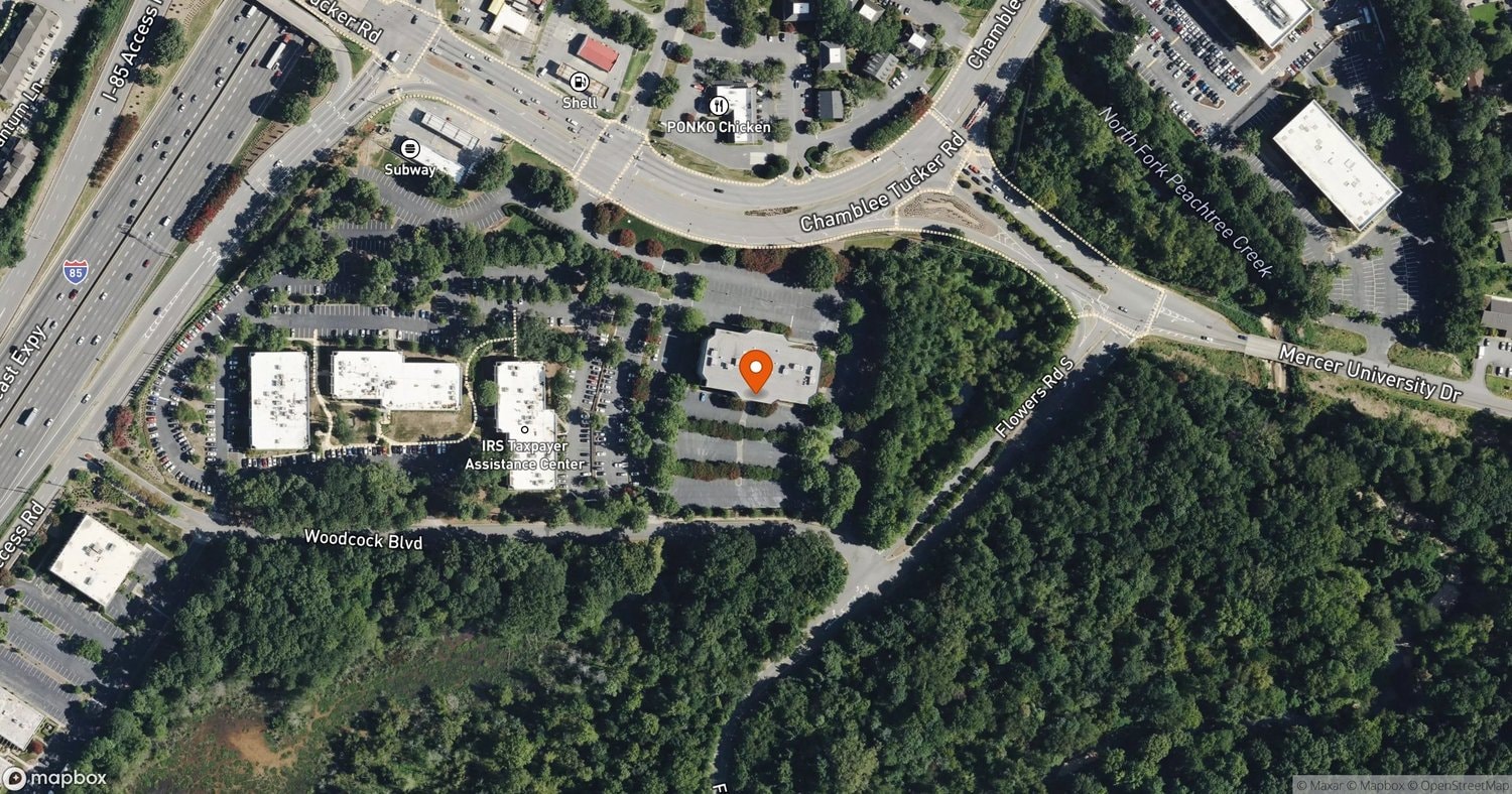 Site of Lincoln Memorial University Chamblee Campus at 2835 & 2877 Brandywine Road; 2900 Woodcock Blvd, Chamblee, GA