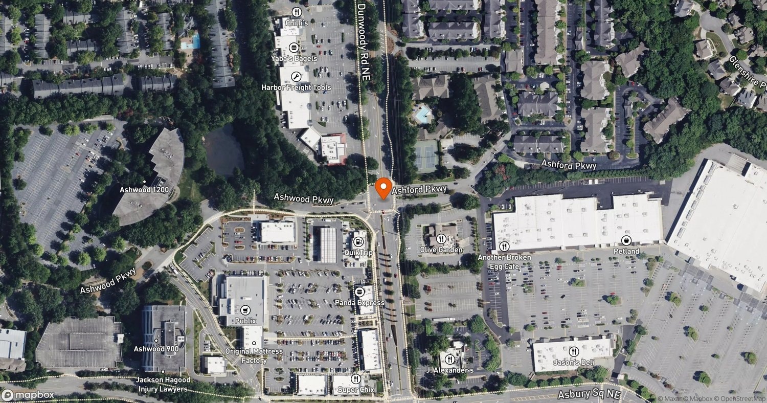 Site of Ashwood Grove Townhomes (122 Townhomes at Ashwood Parkway) at 1200 & 1240 Ashwood Parkway and 4754 Ashford Dunwoody Road, Dunwoody, GA 30338