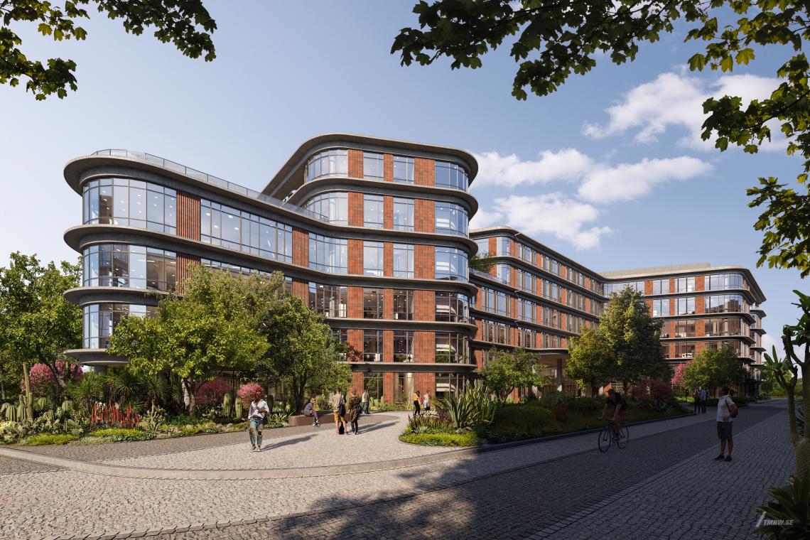 Here's what Springdale Green will look like, approximately ...