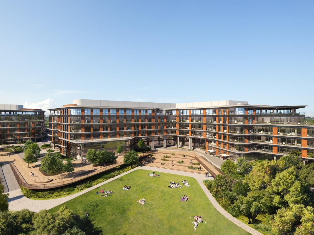 Here's what Springdale Green will look like, approximately ...