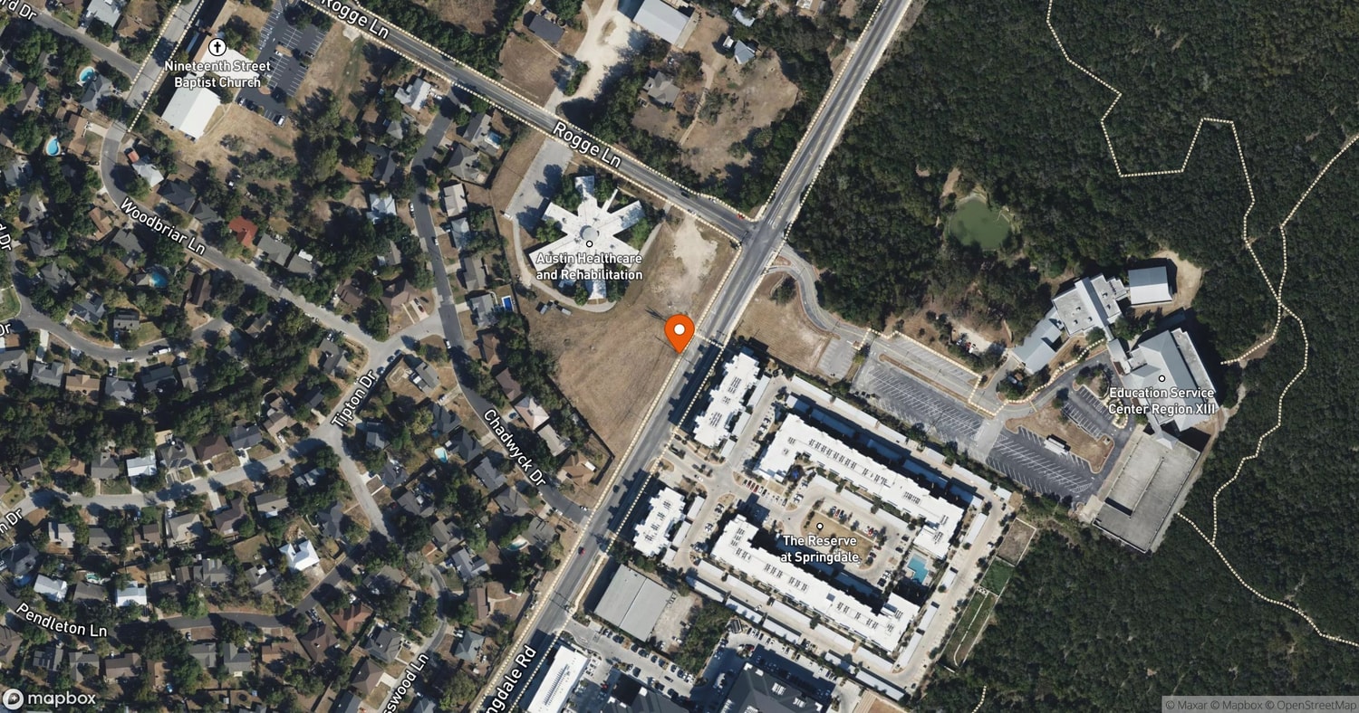 Site of Residences at Springdale at 5612 Springdale Road, Austin, TX 78723
