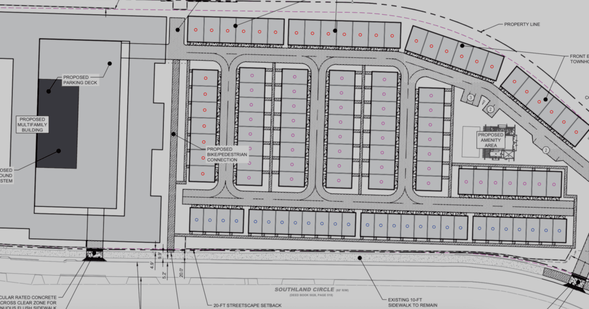 Large mix of housing pitched next to Topgolf Atlanta, new trail | Urbanize Atlanta